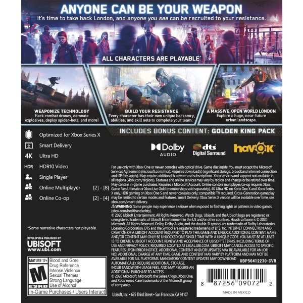 Watch Dogs Legion - Xbox One Standard Edition - Image 2