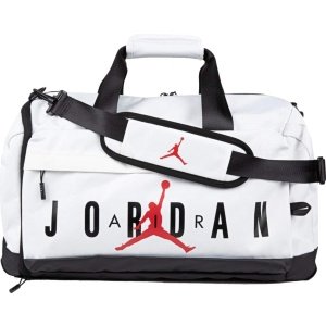 Nike Air Jordan Velocity - Bolsa de lona (talla única, color blanco), Blanco