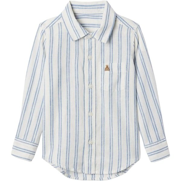GAP Top tejido de lino Ls para niño