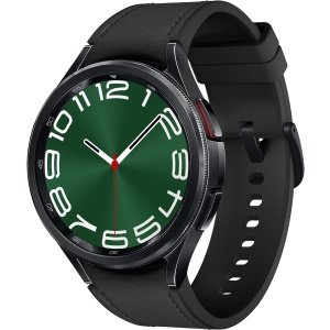 SAMSUNG Galaxy Watch 6 Classic - Reloj inteligente Bluetooth de 1.850 in, bisel giratorio, rastreador de fitness, zonas de recursos humanos personalizadas, entrenamiento avanzado del sueño, monitor