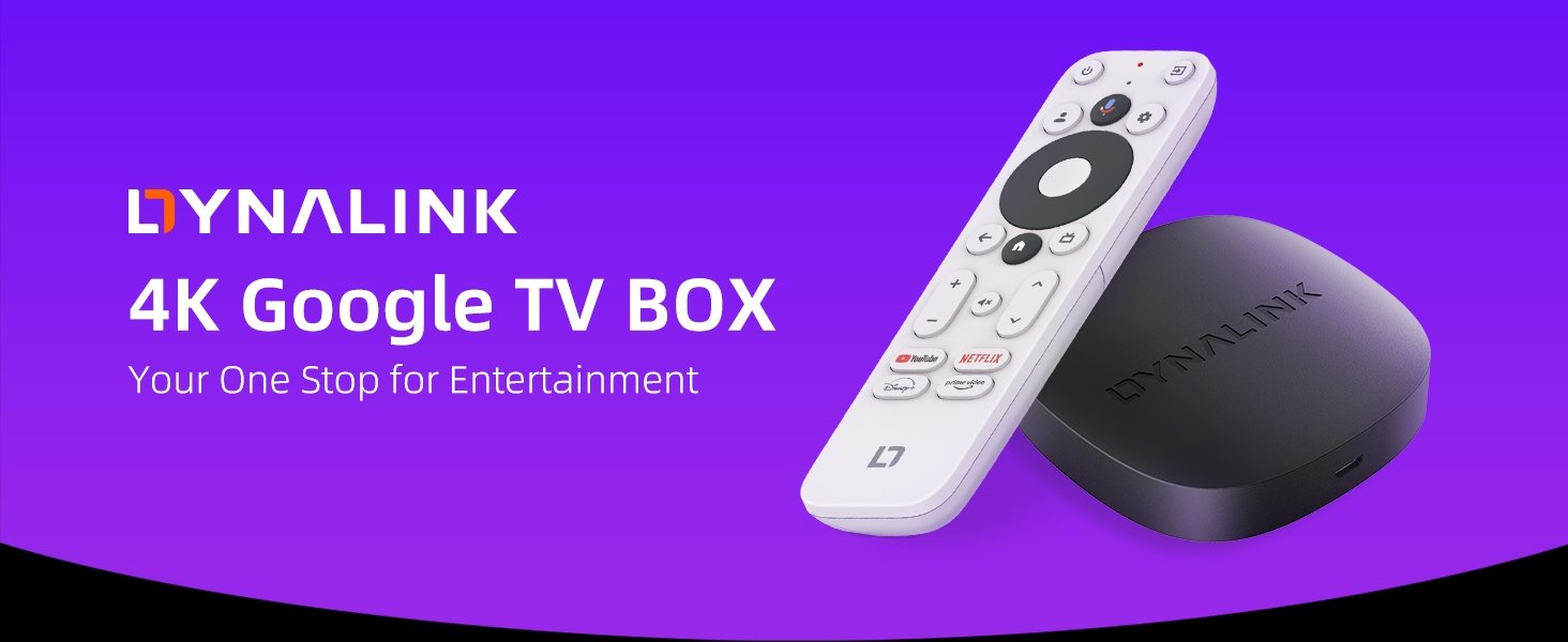 Dynalink 4K google tv box