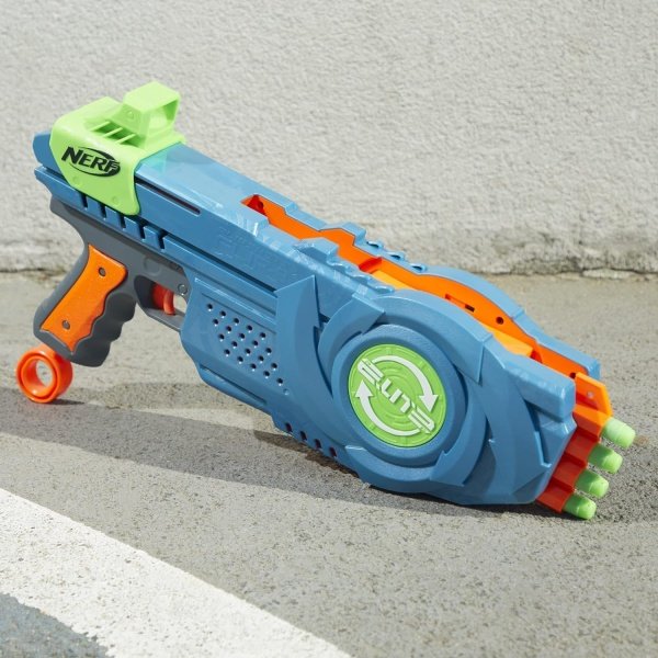NERF Elite 2.0 Flip-8 Blaster con capacidad de 8 dardos, multicolor, juguete unisex para niños - Image 2