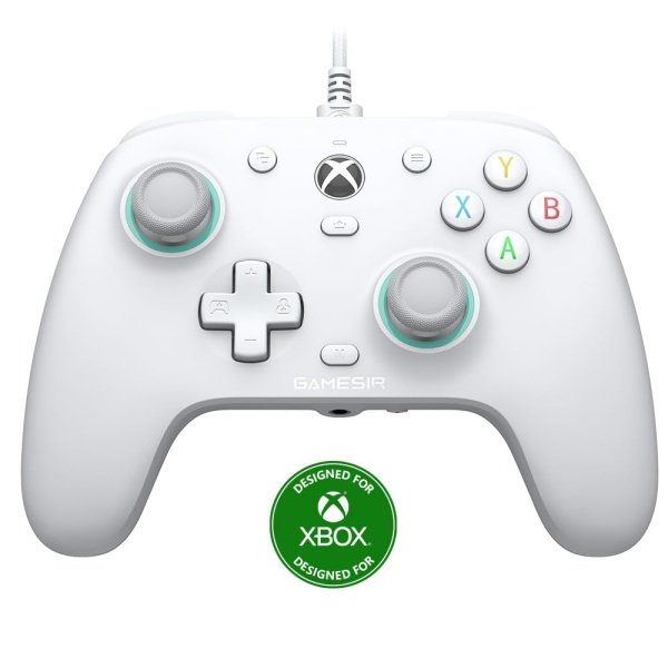 GameSir G7 SE Wired Xbox Controller for PC, Xbox Series X/S, Xbox One, Officially Licensed Hall Effect Xbox Controller with 3.5mm Earphone Port, 2 Programmable Back Buttons, 1000hz, Anti Stick-Drift