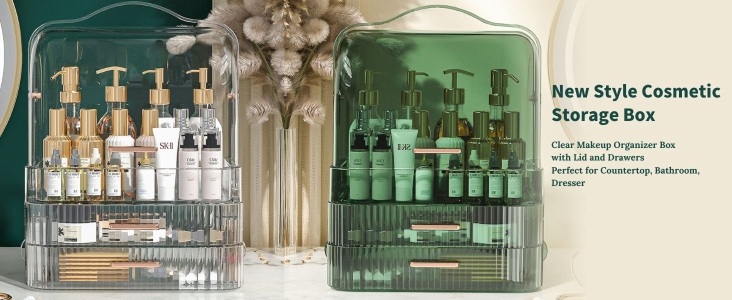 Cosmetics Storage Box Transparent