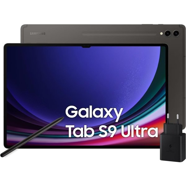 SAMSUNG Nombre del artículo Galaxy Tab S9 Ultra WiFi ONLY Tableta desbloqueada de fábrica SM-X910NZA 14.6 pulgadas, tableta Android incluyendo S Pen versión 2023 (12GB+256GB, gris)
