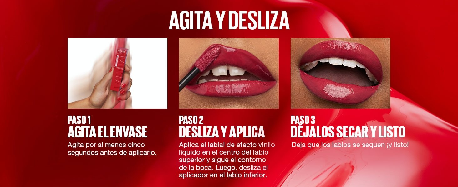 AGITA Y DESLIZA