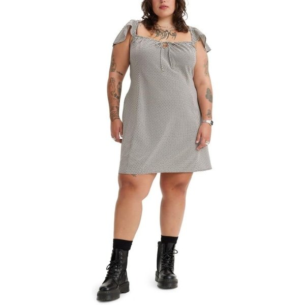 Levi's Women's Misha Ruffle Sleeve Dress