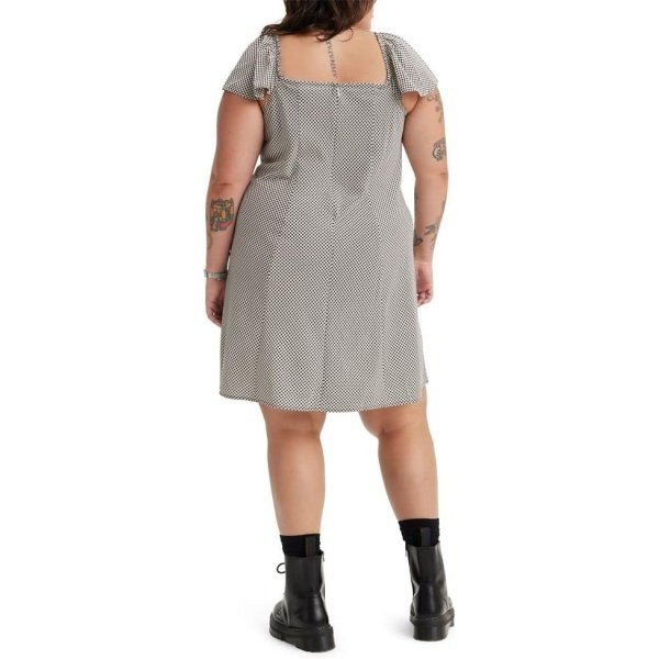 Levi's Women's Misha Ruffle Sleeve Dress - Imagen 3