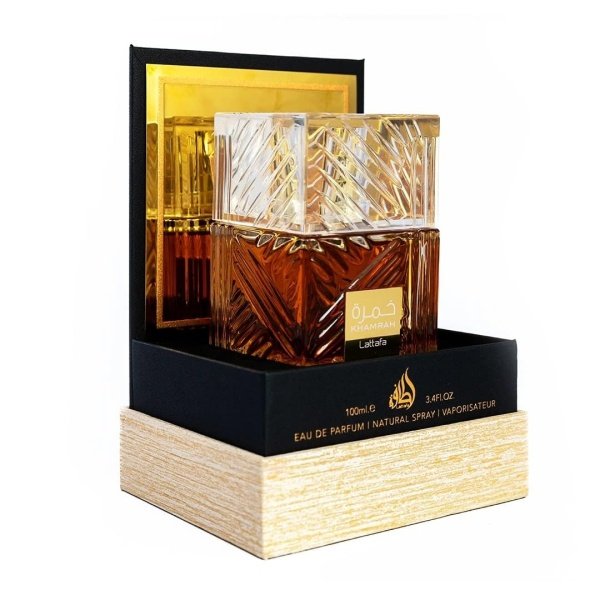 Lattafa Perfumes Khamrah for Unisex Eau de Parfum Spray, 3.4 Ounce - Image 2