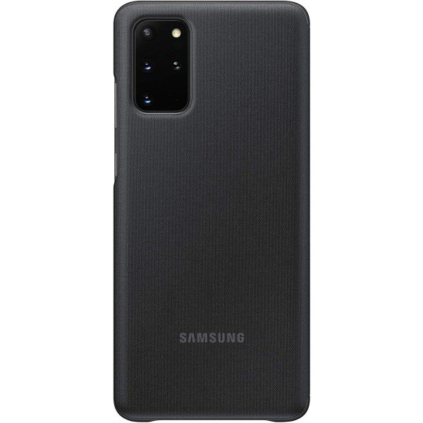 Samsung Galaxy S20+ Plus Metal Case, S-View Flip Cover - Black (US Version with Warranty), Model:EF-ZG985CBEGUS - Image 2