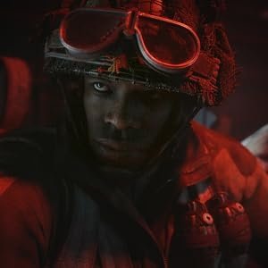 Call of Duty Vanguard Character bathed in red light inside plane