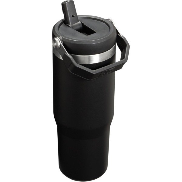 STANLEY IceFlow Stainless Steel Tumbler with Straw, Vacuum Insulated Water Bottle for Home, Office or Car, Reusable Cup with Straw Leak Resistant Flip - Imagen 2