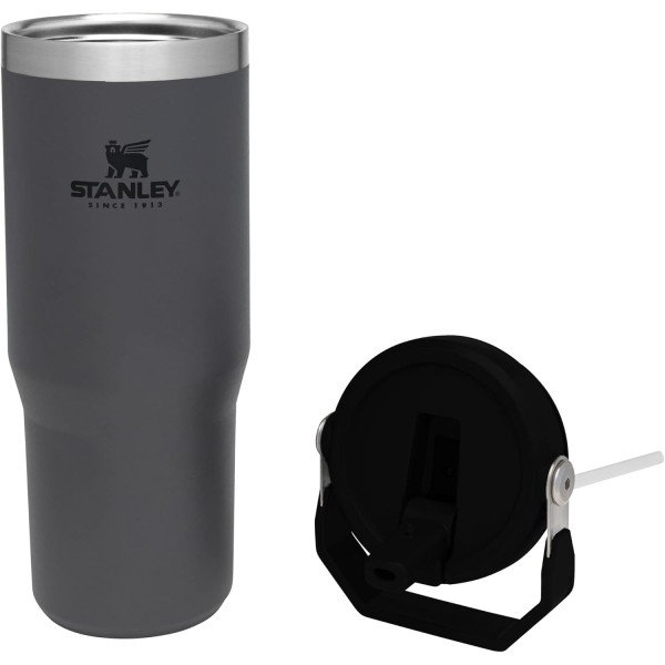STANLEY IceFlow Stainless Steel Tumbler with Straw, Vacuum Insulated Water Bottle for Home, Office or Car, Reusable Cup with Straw Leak Resistant Flip - Image 2