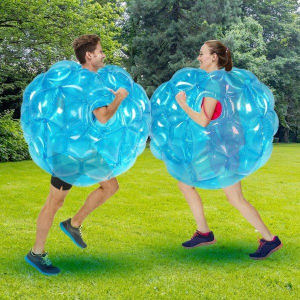 2 PC Sumo Balls for Adult, Inflatable Body Ball Sumo Balls Bopper Toys, Heavy Duty PVC Vinyl Kids Adults Physical Outdoor Active Play