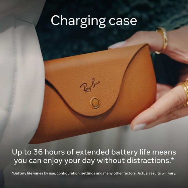 Ray-ban | Meta Smart Glasses (Hinge to hinge: 133.98) - Imagen 12