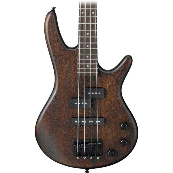 Ibanez GSRM20B WNF Walnut Flat Mikro Compact 4-String Electric Bass Guitar - Imagen 5