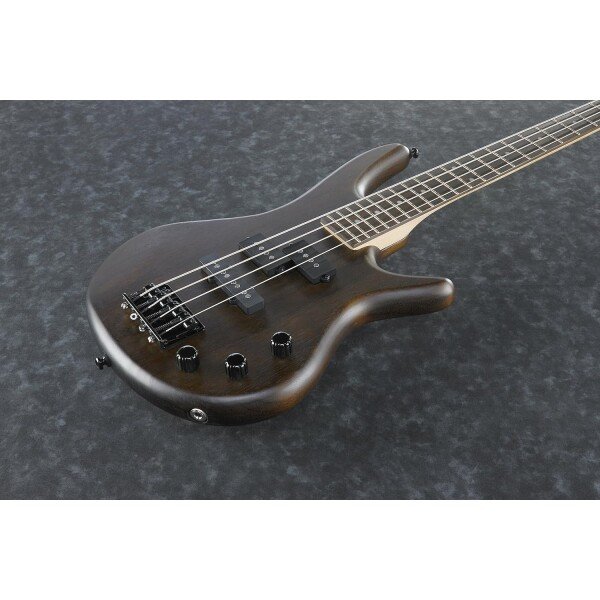 Ibanez GSRM20B WNF Walnut Flat Mikro Compact 4-String Electric Bass Guitar - Imagen 6