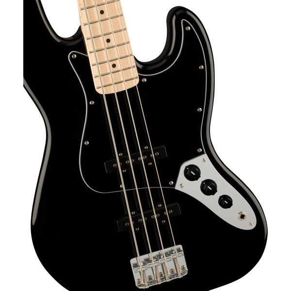 Squier Affinity Series Jazz Bass, Charcoal Frost Metallic, Laurel Fingerboard - Imagen 16