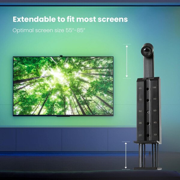 Feit Electric Retroiluminación de TV inteligente con cámara de sincronización de color, cinta LED de 11.5 pies para televisores de 55 a 85 pulgadas, retroiluminación Wi-Fi que cambia de color RGB, 12 - Image 9