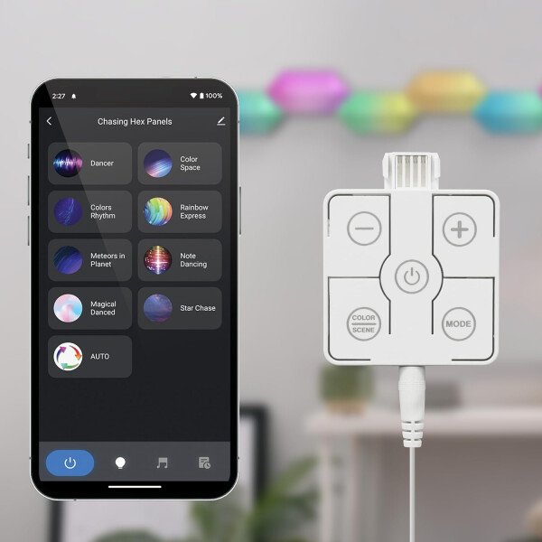 Feit Electric Retroiluminación de TV inteligente con cámara de sincronización de color, cinta LED de 11.5 pies para televisores de 55 a 85 pulgadas, retroiluminación Wi-Fi que cambia de color RGB, 12 - Image 20