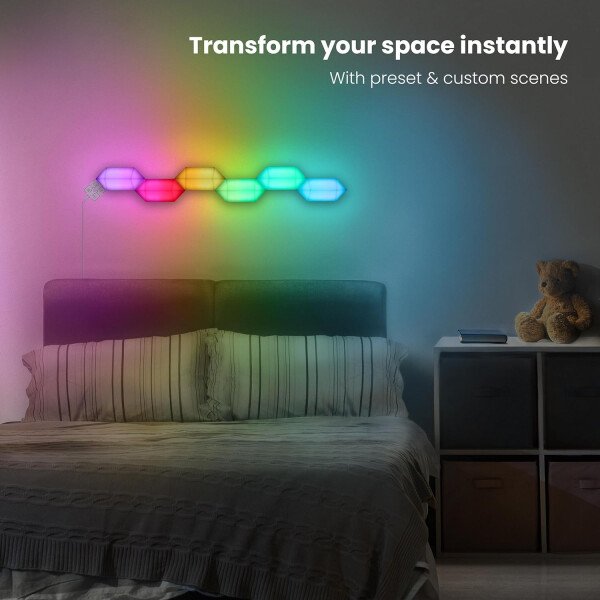 Feit Electric Retroiluminación de TV inteligente con cámara de sincronización de color, cinta LED de 11.5 pies para televisores de 55 a 85 pulgadas, retroiluminación Wi-Fi que cambia de color RGB, 12 - Image 24