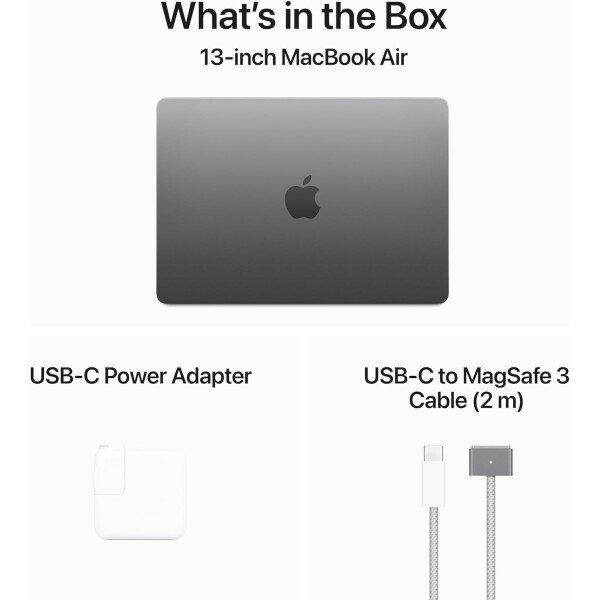 Apple Laptop MacBook Air 2024 de 13 pulgadas con chip M3: diseñada para Apple Intelligence, pantalla de retina líquida de 13.6 pulgadas, memoria unificada de 8 GB, almacenamiento SSD de 256 GB, - Image 8
