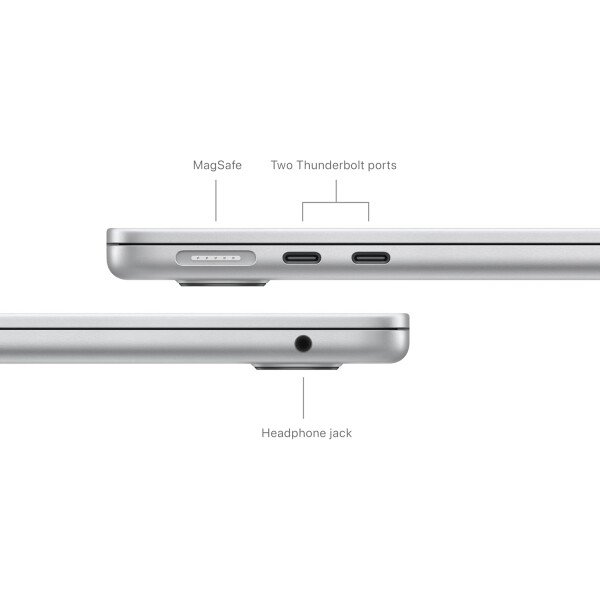 Apple Laptop MacBook Air 2024 de 13 pulgadas con chip M3: diseñada para Apple Intelligence, pantalla de retina líquida de 13.6 pulgadas, memoria unificada de 8 GB, almacenamiento SSD de 256 GB, - Image 15