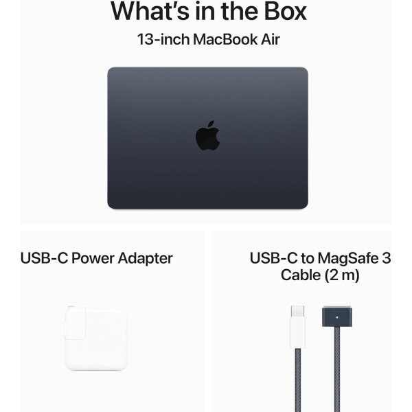 Apple Laptop MacBook Air 2024 de 13 pulgadas con chip M3: diseñada para Apple Intelligence, pantalla de retina líquida de 13.6 pulgadas, memoria unificada de 8 GB, almacenamiento SSD de 256 GB, - Image 21