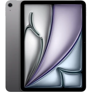 Apple iPad Air de 11 pulgadas (M2): para Apple Intelligence, pantalla Liquid Retina, 128 GB, cámara frontal/trasera de 12 MP, Wi-Fi 6E, Touch ID, batería que dura todo el día, gris espacial