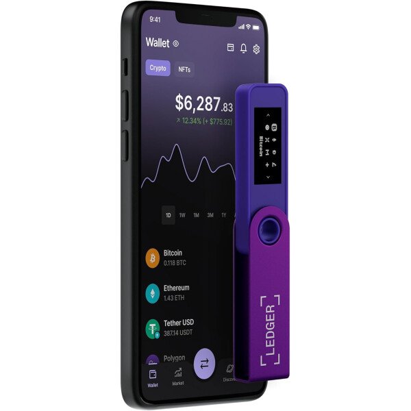 Ledger Nano S Plus Crypto Hardware Wallet (Matte-Black) - Protege tus criptomonedas, NFT y tokens - Imagen 15