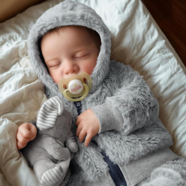 BABESIDE Muñecas realistas de bebé Reborn para niños, 17 pulgadas, con sensación de bebé real, muñecas de bebé recién nacidas, muñecas de cuerpo completo de vinilo con juguetes y caja de regalo para - Image 3