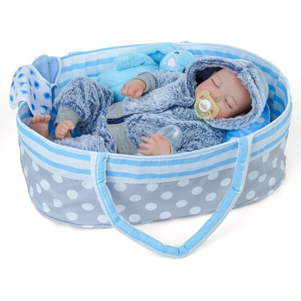BABESIDE Muñecas realistas de bebé Reborn para niños, 17 pulgadas, con sensación de bebé real, muñecas de bebé recién nacidas, muñecas de cuerpo completo de vinilo con juguetes y caja de regalo para - Image 10