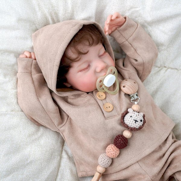 BABESIDE Muñecas realistas de bebé Reborn para niños, 17 pulgadas, con sensación de bebé real, muñecas de bebé recién nacidas, muñecas de cuerpo completo de vinilo con juguetes y caja de regalo para - Image 17