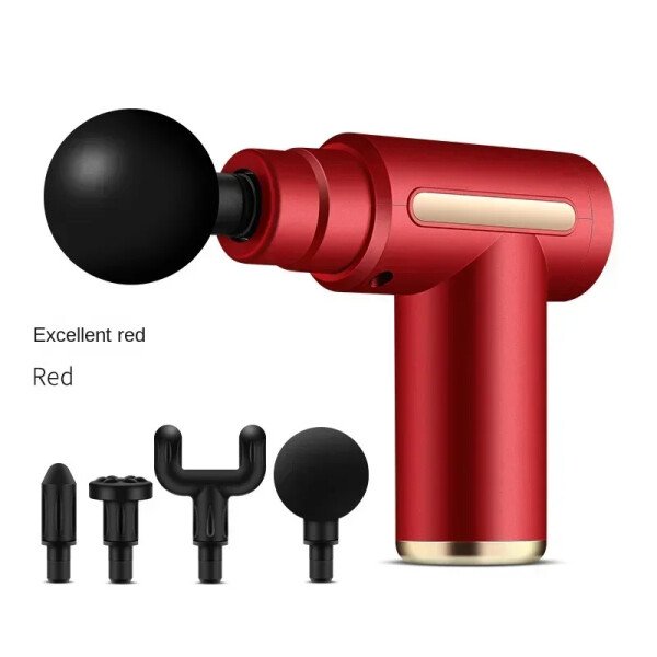 Mini pistola de masaje USB, máquina de Fascia, relajación muscular, varilla vibratoria, equipo de Fitness, agarre para el cuello - Image 5