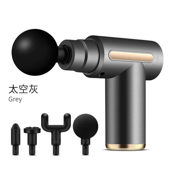 Mini pistola de masaje USB, máquina de Fascia, relajación muscular, varilla vibratoria, equipo de Fitness, agarre para el cuello - Image 6