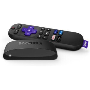 Roku Express 4K+ | Dispositivo de transmisión Roku 4K/HDR con control remoto por voz, TV gratis y en vivo