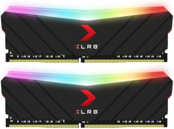 PNY XLR8 Gaming 32GB (2x16GB) DDR4 DRAM 3200MHz (PC4-25600) CL16 1.35V RGB Dual Channel Desktop Memory (DIMM) - MD32GK2D4320016XRGB - Imagen 17