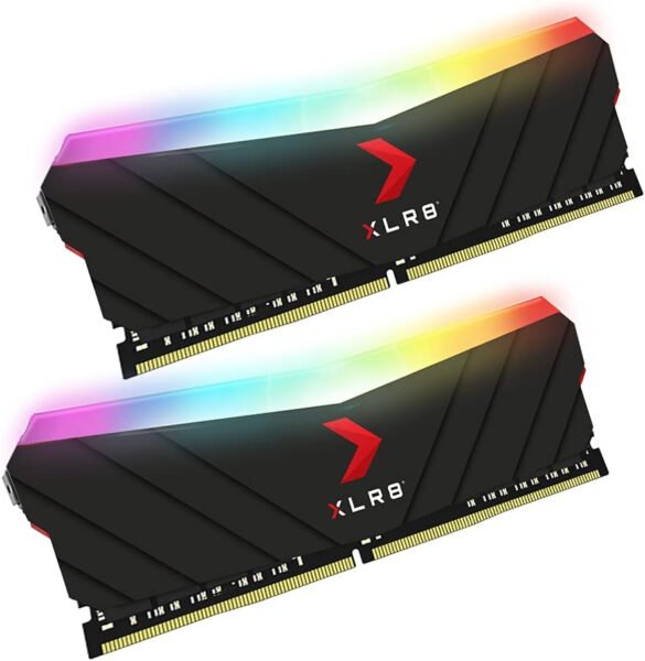 PNY XLR8 Gaming 32GB (2x16GB) DDR4 DRAM 3200MHz (PC4-25600) CL16 1.35V RGB Dual Channel Desktop Memory (DIMM) - MD32GK2D4320016XRGB - Imagen 18