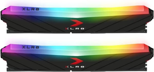PNY XLR8 Gaming 32GB (2x16GB) DDR4 DRAM 3200MHz (PC4-25600) CL16 1.35V RGB Dual Channel Desktop Memory (DIMM) - MD32GK2D4320016XRGB - Imagen 19