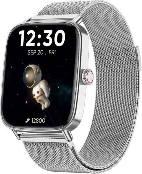 Fitpolo Reloj inteligente para hombres y mujeres, monitor de fitness con pantalla táctil de 1.85 pulgadas, hacer/responder llamadas, monitor SpO2 de frecuencia cardíaca, impermeable IP68, reloj - Imagen 19