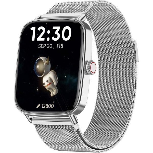 Fitpolo Reloj inteligente para hombres y mujeres, monitor de fitness con pantalla táctil de 1.85 pulgadas, hacer/responder llamadas, monitor SpO2 de frecuencia cardíaca, impermeable IP68, reloj - Imagen 19