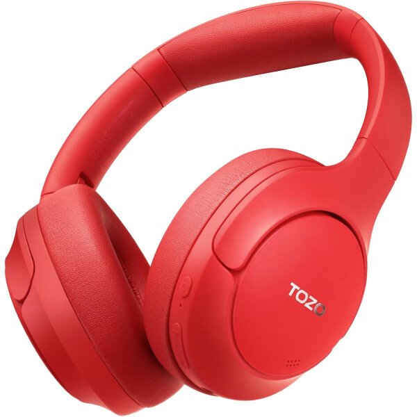 TOZO HT2 Auriculares híbridos con cancelación activa de ruido, auriculares inalámbricos Bluetooth sobre la oreja, tiempo de reproducción de 60 horas, ecualizador personalizado de audio de alta - Imagen 35