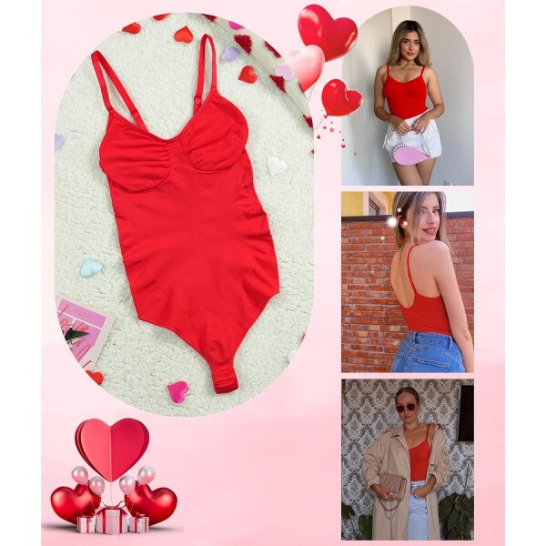 SHAPERX - Body tipo faja moldeadora para mujer, con control de abdomen, sin costuras, para moldear la cintura, compresión del cuerpo - Image 67