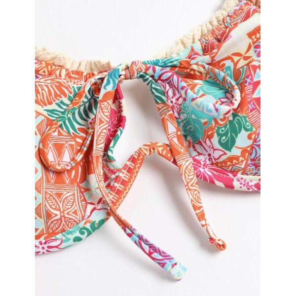 ZAFUL Conjunto de bikini de corte alto para mujer, traje de baño sexy de dos piezas con aros, traje de baño brasileño atrevido recortado lindo traje de baño - Imagen 120