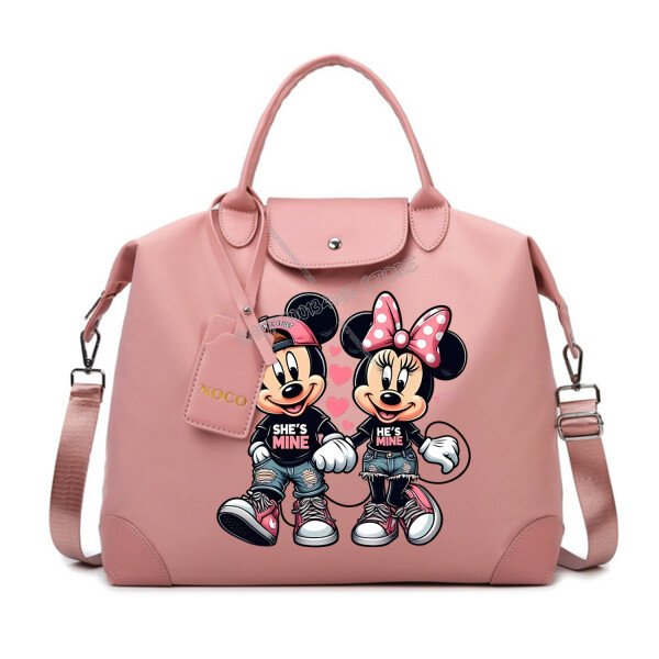 Bolso de mano de Mickey Mouse de Disney para mujer, bolso de hombro de dibujos animados Kawaii, bolso cruzado de gran capacidad Y2K, bolso de regalo de Anime para mujer - Image 13