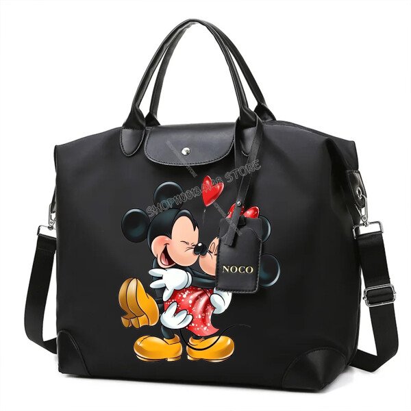 Bolso de mano de Mickey Mouse de Disney para mujer, bolso de hombro de dibujos animados Kawaii, bolso cruzado de gran capacidad Y2K, bolso de regalo de Anime para mujer - Image 16