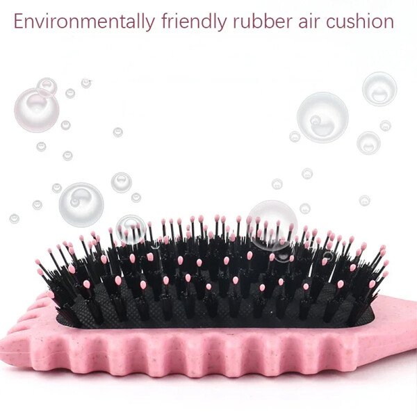 Nueva moda masaje peine con cojín de aire estilo que rebota peine de pelo rizado Airbag peine de peluquería peine de pelo ondulado grande - Image 5
