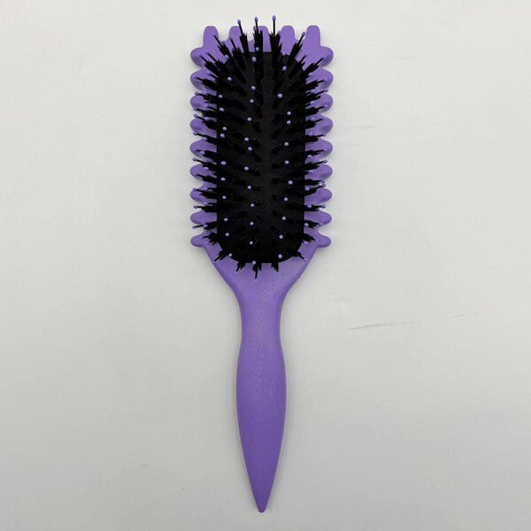 Nueva moda masaje peine con cojín de aire estilo que rebota peine de pelo rizado Airbag peine de peluquería peine de pelo ondulado grande - Image 7