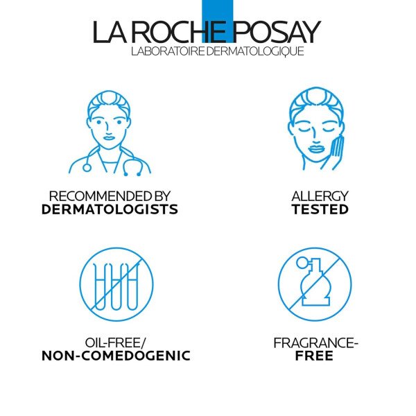 La Roche-Posay Toleriane Limpiador facial espumante purificador, niacinamida + ceramidas + agua térmica prebiótica, lavado facial sin aceite para piel grasa, limpiador de poros seguro para pieles - Image 6