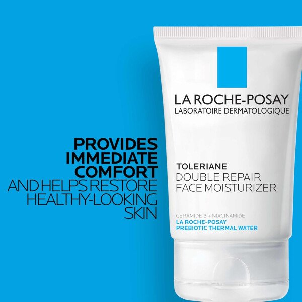 La Roche-Posay Toleriane Limpiador facial espumante purificador, niacinamida + ceramidas + agua térmica prebiótica, lavado facial sin aceite para piel grasa, limpiador de poros seguro para pieles - Image 14